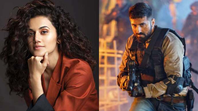 Taapsee Pannu reacts to Ayushmann Khurrana starrer Anek trailer gripped by Hindi language row