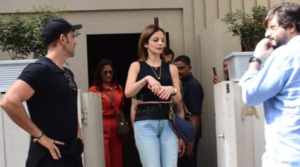 Exes Hrithik Roshan and Sussanne Khan step out for lunch date; shock netizens with their camaraderie