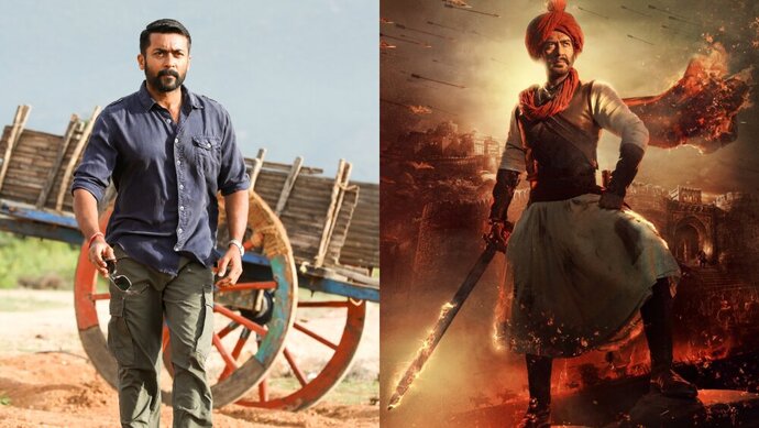 68th National Film Awards: Ajay Devgn, Suriya receive Best Actor honour for Tanhaji and Soorarai Pottru