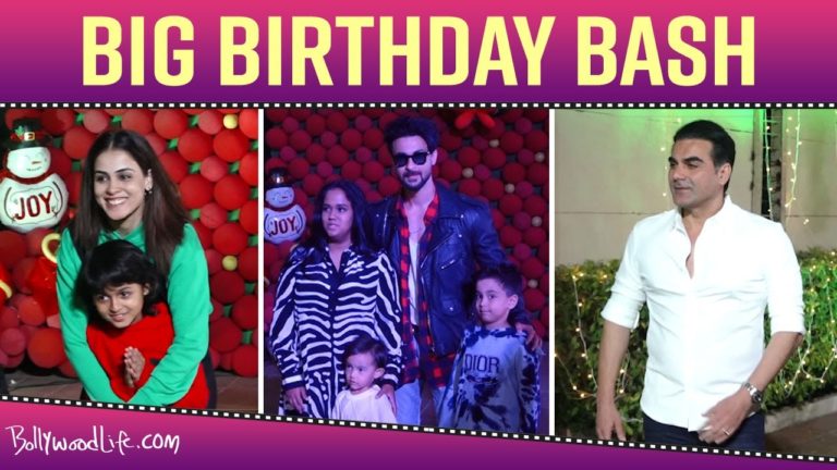 Bollywood stars at Arpita Khan-Aayush Sharma’s daughter Ayat’s birthday bash