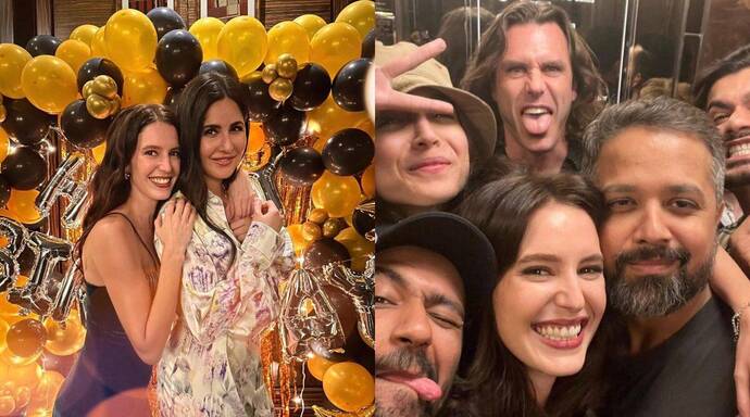 Inside Isabelle Kaif’s birthday celebration with Katrina-Vicky Kaushal: Sharvari Wagh & Sunny Kaushal join in, see pics