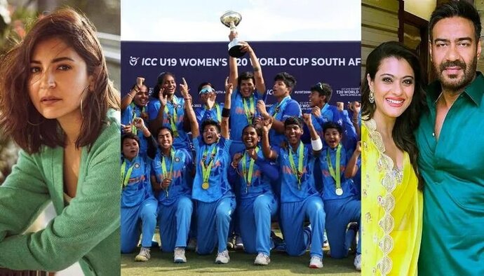U-19 Women’s T20 WC: Anushka, Ajay-Kajol & Others Congratulate Team India On Historic Win
