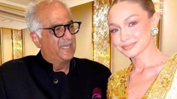 Boney Kapoor and Gigi Hadid’s viral photo initiates meme fest on Twitter, fans say ‘pehle Varun, now Boney…’