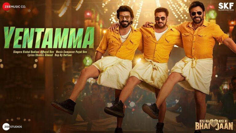 Yentamma – Kisi Ka Bhai Kisi Ki Jaan Ft. Salman Khan, Ram Charan