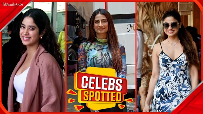 Celebs Spotted: Palak Tiwari, Janhvi Kapoor, Kartik Aaryan and others snapped