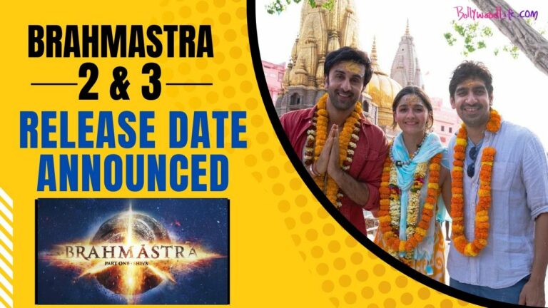 Ayan Mukerji Announces Brahmastra 2 & 3 with Release Dates & Teases a New Universe Film