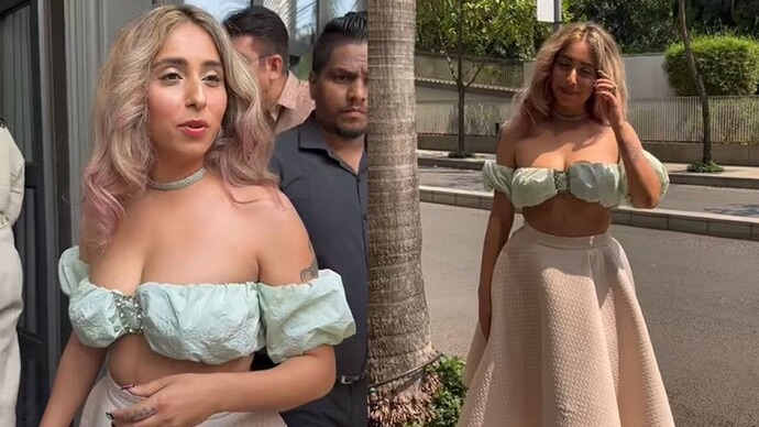 Bigg Boss 14 fame Neha Bhasin massively trolled for wearing an off shoulder crop top