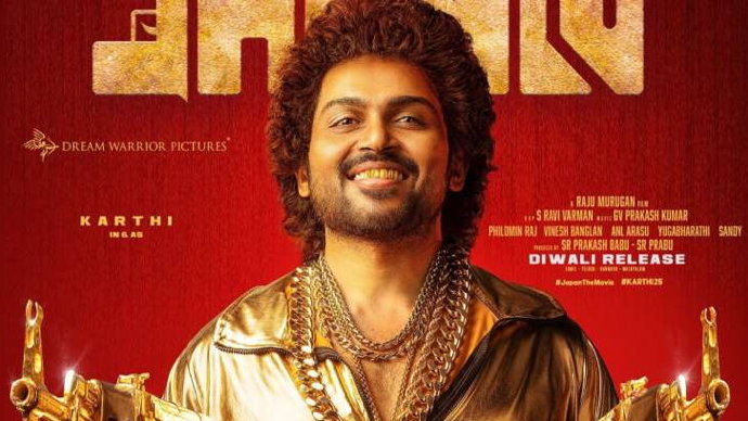 Japan teaser: Karthi impresses netizens with his quirky and mysterious character