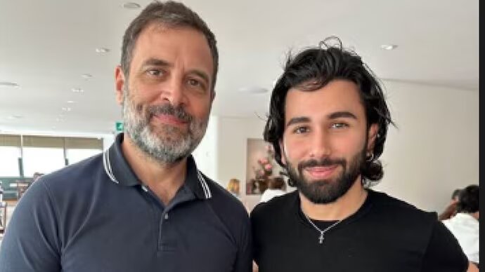 Rahul Gandhi poses with Nysa’s friend Orry aka Orhan Awatramani, Twitter calls it ‘most unexpected crossover’