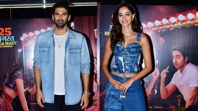 Dream Girl 2: Aditya Roy Kapur Joins Ananya Panday, Ayushmann Khurrana At Film Screening