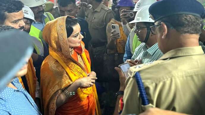 ‘Script ready’: Kangana Ranaut after praying at Ram Mandir in Ayodhya ahead of Tejas release