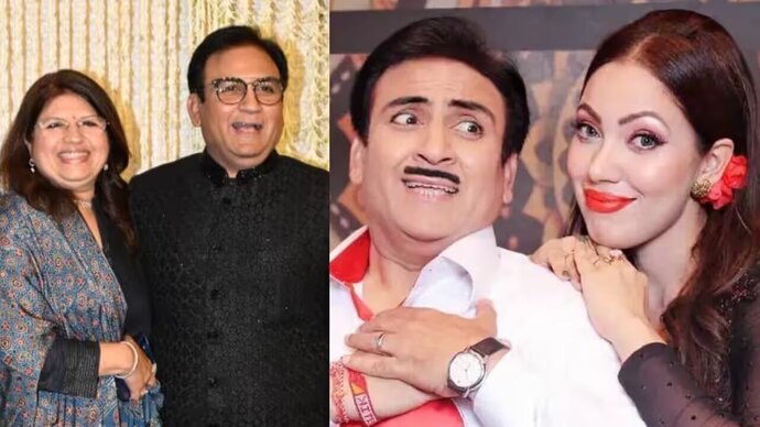 Ira Khan, Nupur wedding reception: TMKOC star Dilip Joshi arrives with wife; fans ask about Babita ji