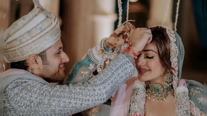 Surbhi Chandna shares romantic first pics from dreamy wedding with Karan Sharma: Finally home after 13 years