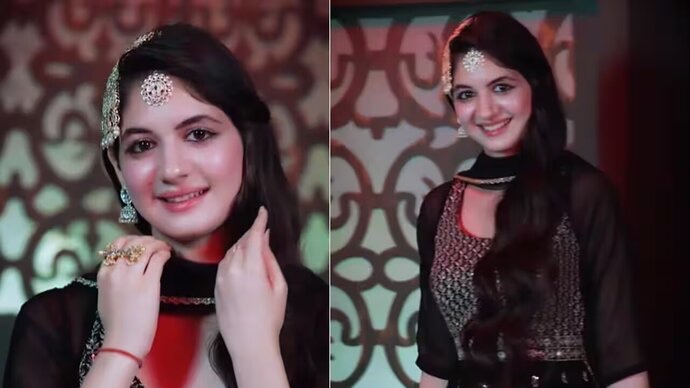 Bajrangi Bhaijaan actress Harshaali Malhotra leaves fans spellbound with her mesmerising beauty as she celebrates Eid; Watch