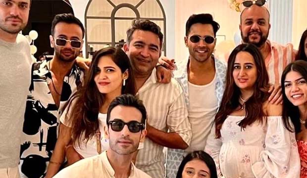 Inside Varun Dhawan – Natasha Dalal’s baby shower: See photos and videos