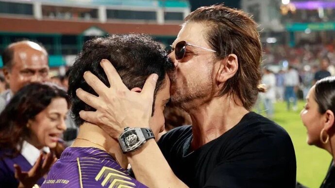IPL 2024: SRK delivers a heartfelt speech post KKR win; indulges in fun banter with Gautam Gambhir
