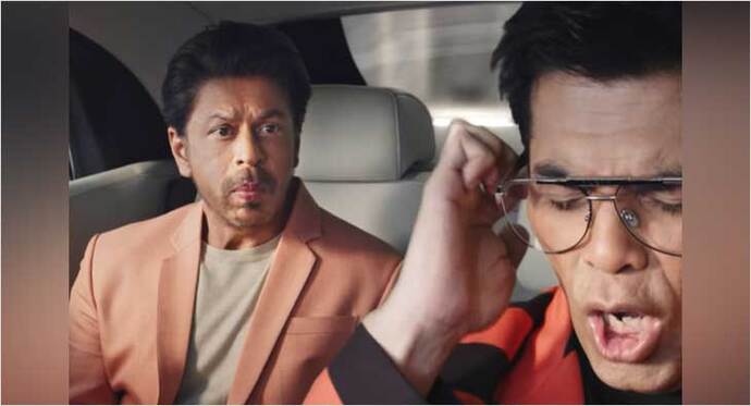 Shah Rukh Khan and Karan Johar argue about starring in Myntra’s latest advertisement