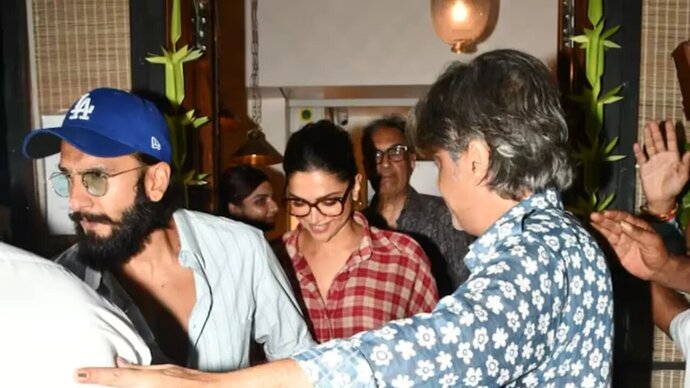 Parents-to-be Deepika Padukone, Ranveer Singh Step Out With Family For Dinner: Watch