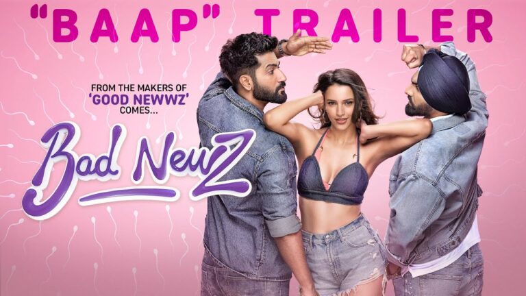 Bad Newz – Official Trailer | Vicky Kaushal | Triptii Dimri | Ammy Virk