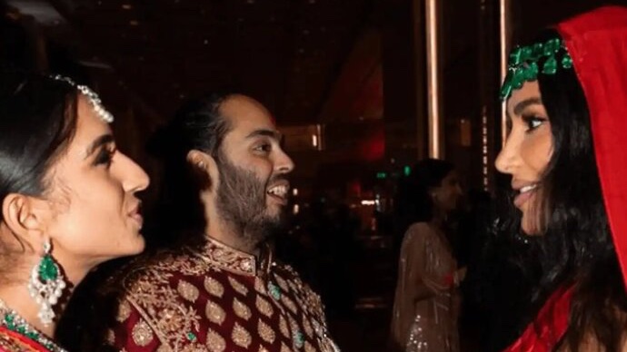 Anant Ambani, Radhika wedding: Kim Kardashian shares inside pics with newlyweds & Isha Ambani; says ‘India has my heart’