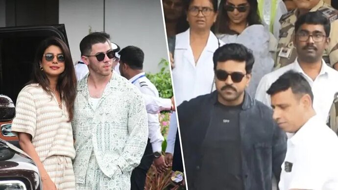 Priyanka Chopra-Nick Jonas, Ram Charan-Upasana Arrive In Mumbai To Attend Anant-Radhika’s Wedding