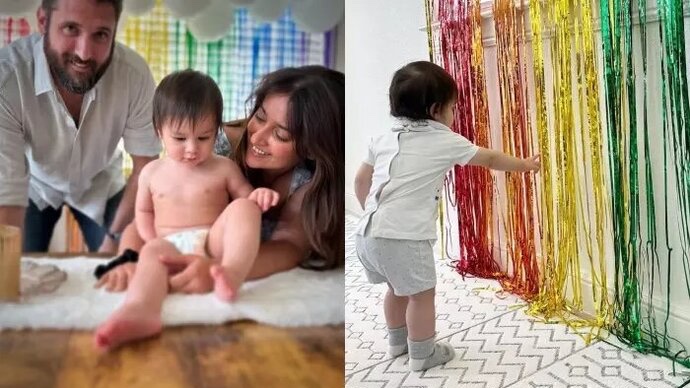 Ileana D’Cruz celebrates first birthday of son Koa Phoenix, shares adorable pics