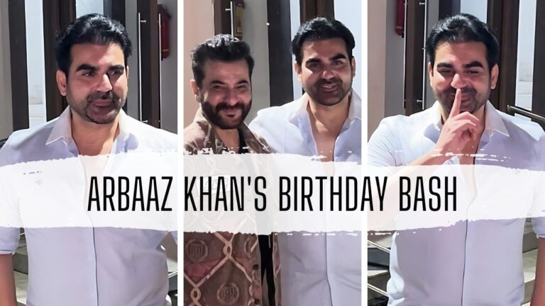 Arbaaz Khan’s Birthday Bash: A Night to Remember with Family and Friends