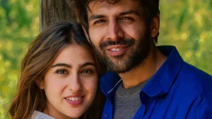 Kartik Aaryan and Sara Ali Khan should start dating again: Fans root for the duo as they hug at Call Me Bae screening