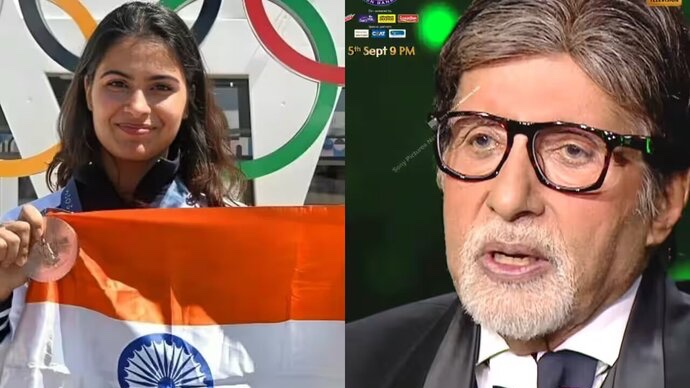 KBC 16: Olympic medalist Manu Bhaker tells Amitabh Bachchan about the biggest influence in her life