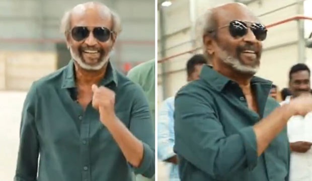 Rajinikanth dances to Vettaiyan song ‘Manasilaayo’ on the sets of Coolie on Onam 2024, watch