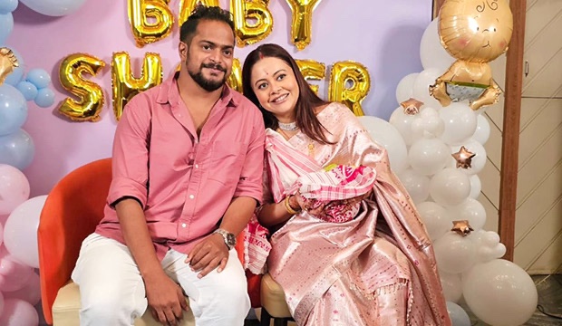 Devoleena Bhattacharjee celebrates baby shower with husband Shanawaz and others