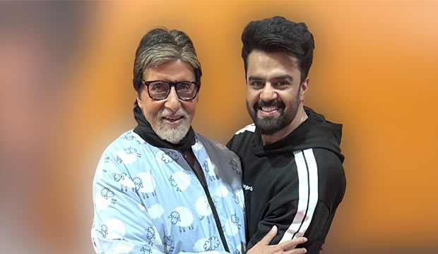 Maniesh Paul seeks blessings from Amitabh Bachchan on KBC sets ahead of Diwali, continues his annual tradition