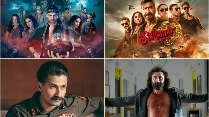 Bhool Bhulaiyaa 3, Singham Again Diwali Clash Eyes Box Office Record Set By Animal Vs Sam Bahadur