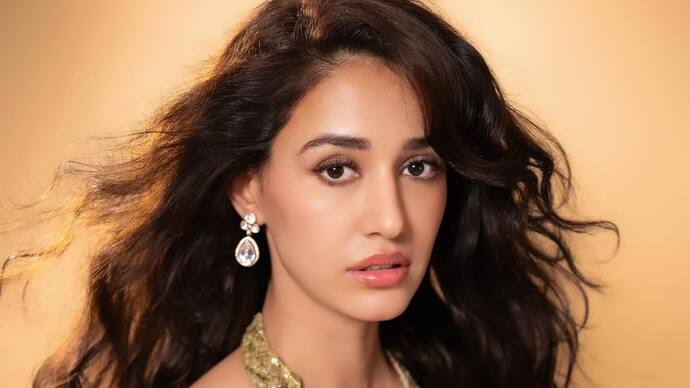 Actress Disha Patani flaunts ‘desi look’ as she stuns in olive green hued lehenga
