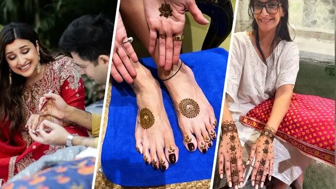 Karwa Chauth 2024: Sonam Kapoor, Parineeti Chopra, Shilpa Shetty Flaunt Mehendi Designs