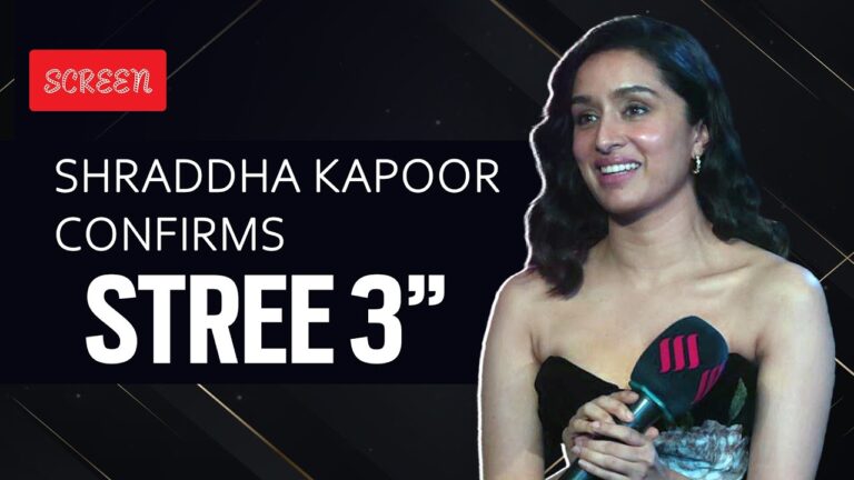 Shraddha Kapoor confirms Stree 3, speaks on success of Stree 2