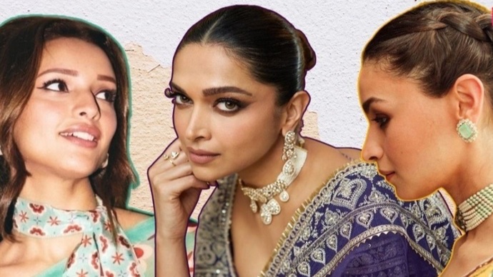 7 modern trendy hairstyle for saree looks to elevate your Navratri 2024 vibe