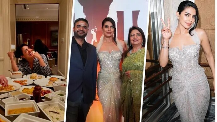 Priyanka Chopra Concludes Brief Trip To India With Paani Screening, Food and Family