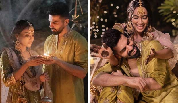 Surbhi Jyoti drops dreamy photos from Mehendi Ceremony as they spin a beautiful tale of tradition and romance