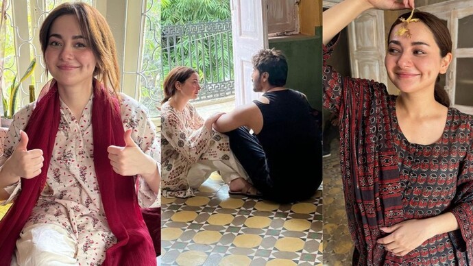 Hania Aamir and Fahad Mustafa share heartfelt post saying goodbye to Kabhi Main Kabhi Tum