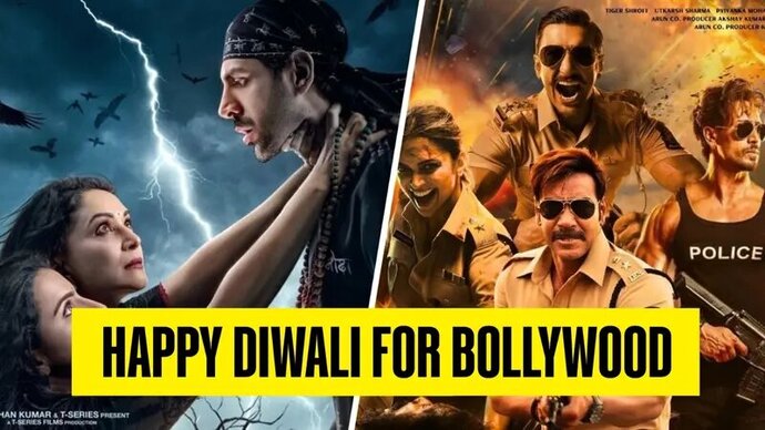 Singham Again Vs Bhool Bhulaiyaa 3 Diwali Clash Revives Box Office Amid A Series Of Average Grossers