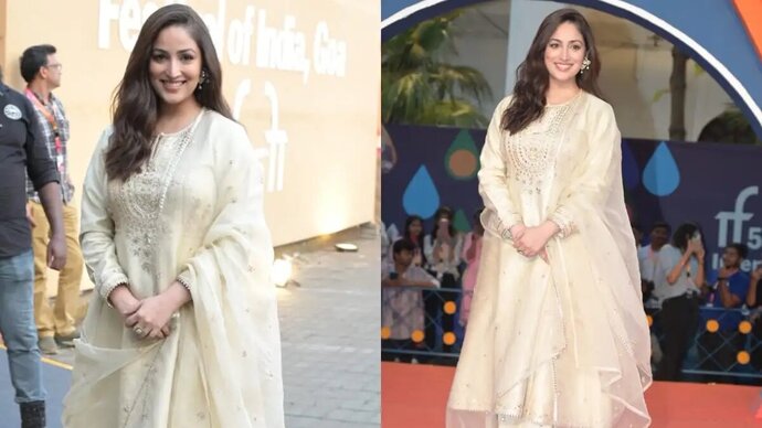 Article 370 actor Yami Gautam marks her first appearance post having baby boy Vedavid at IFFI Goa 2024