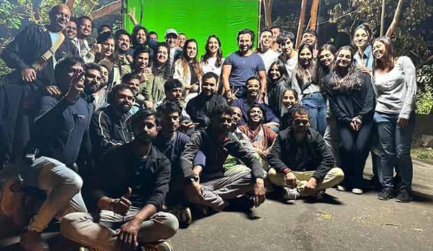Saif Ali Khan and Nikita Dutta wrap up Jewel Thief; actress shares picture from the sets