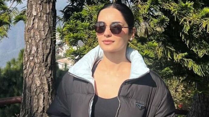Actress Manushi Chhillar is having the time of her life in Goa