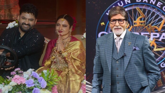 ‘Maar hi dala’: Rekha reacts to Krushna Abhishek’s Amitabh Bachchan imitation on The Kapil Sharma Show