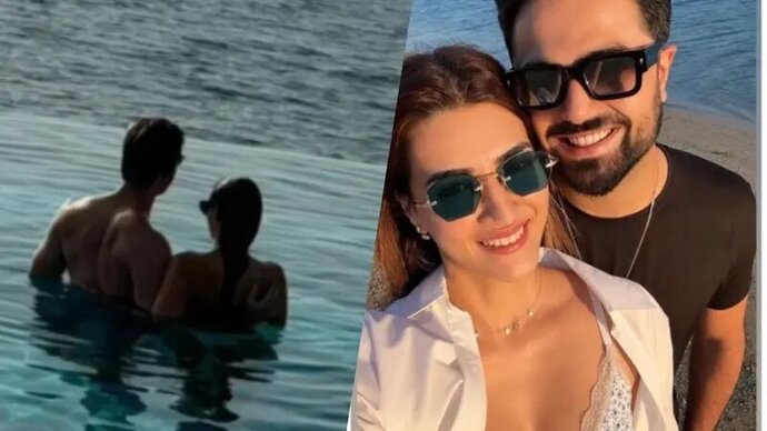 Kriti Sanon-Kabir Bahia’s Unseen Photo From New Year Vacation Goes Viral, Rumoured Couple Enjoys Pool Time