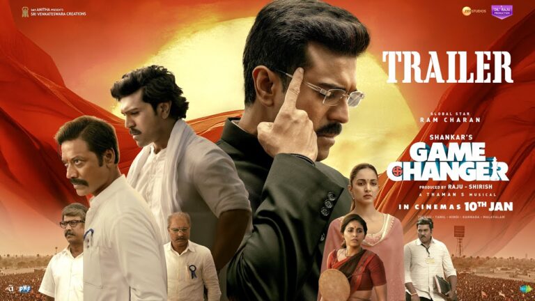Game Changer Trailer | Ram Charan | Kiara Advani | Shankar
