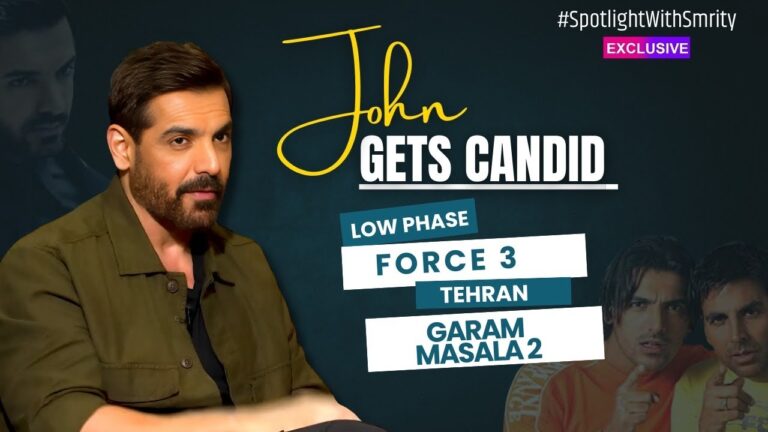 John Abraham Interview: The Diplomat, Low Phase, Force 3, Garam Masala 2 with Akshay Kumar