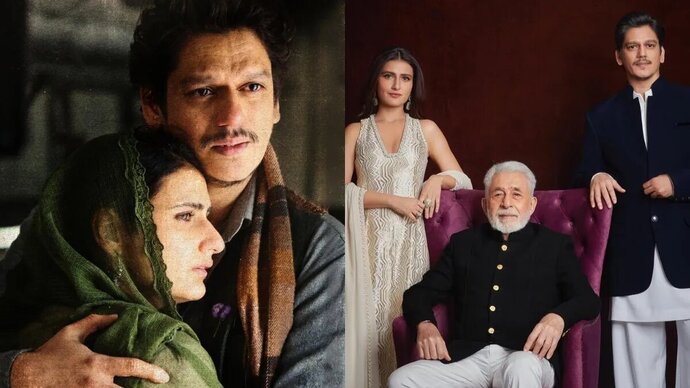 Gustaakh Ishq: Vijay Varma, Fatima Sana Sheikh, Naseeruddin Shah starrer film announced