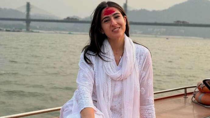 Actress Sara Ali Khan’s visit to Kamakhya temple in Guwahati, Assam